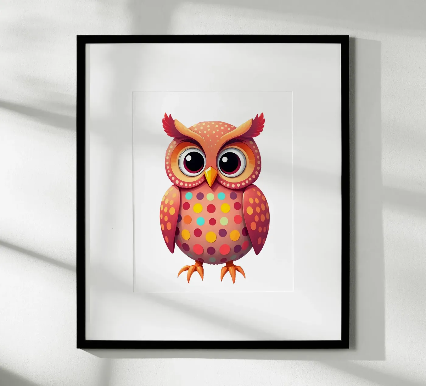 Gufo_4a poster da Tierisch bunt by LK