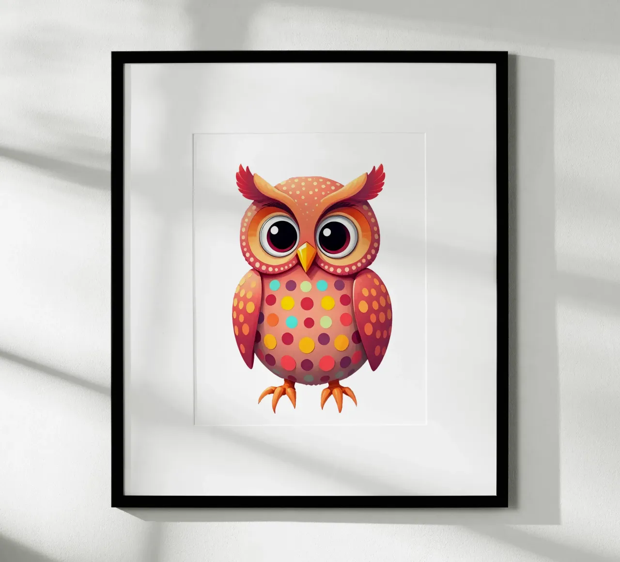 Gufo_4a poster da Tierisch bunt by LK