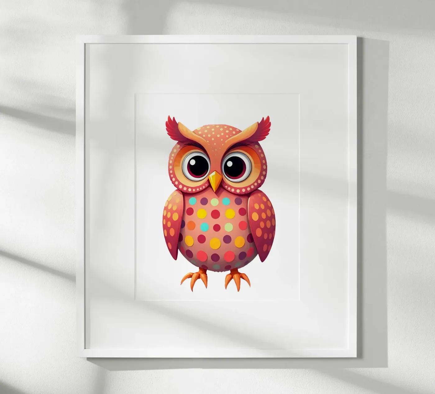 Gufo_4a poster da Tierisch bunt by LK