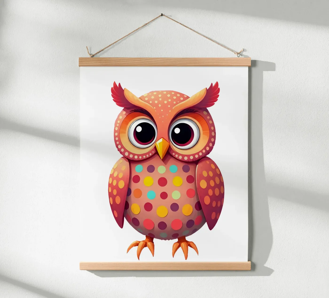 Gufo_4a poster da Tierisch bunt by LK