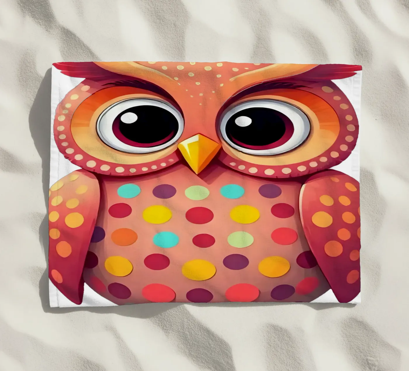 Gufo_4a telo mare da Tierisch bunt by LK