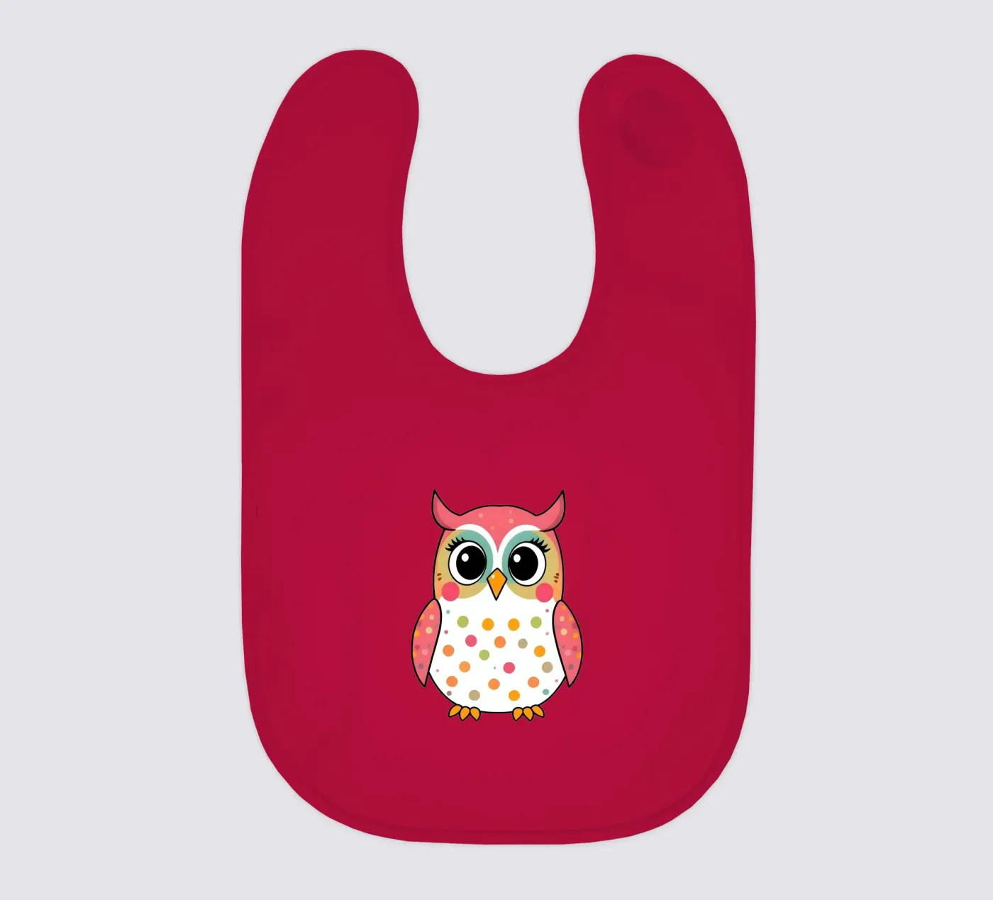 Owl_5a Babylätzchen von Tierisch bunt by LK