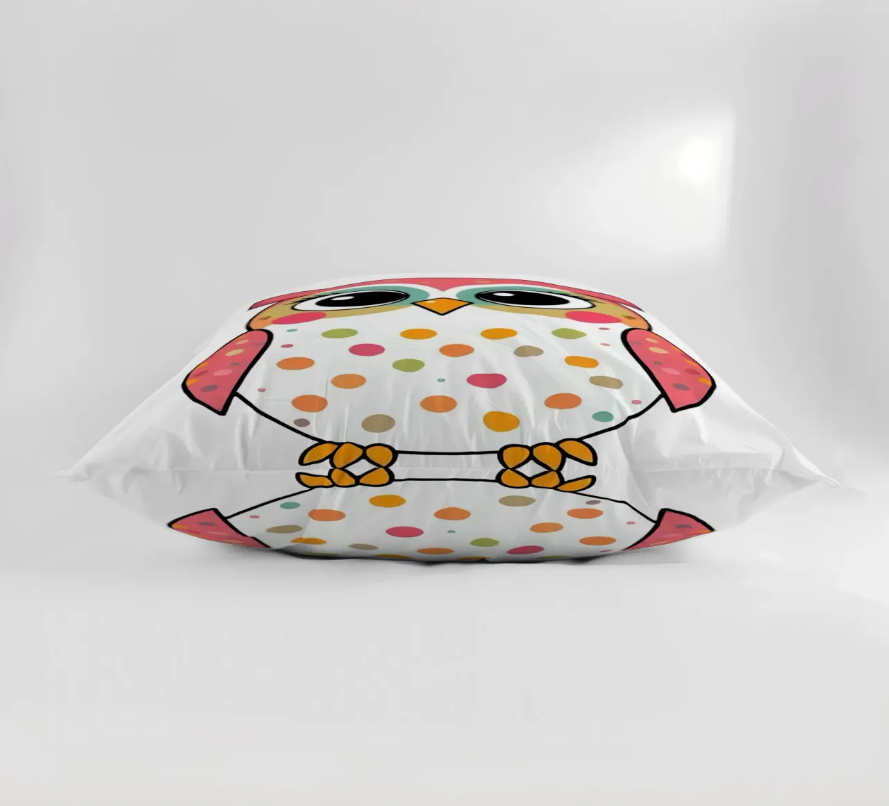 Gufo_5a cuscino da Tierisch bunt by LK