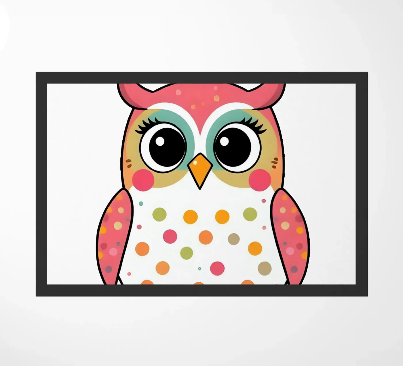 Uill_5a deurmat van Tierisch bunt by LK