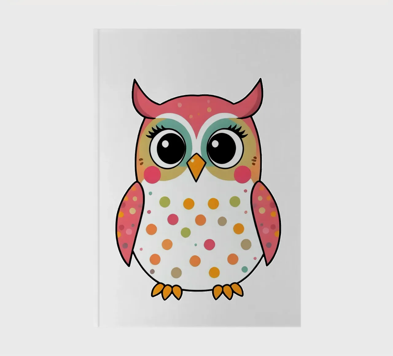 Owl_5a notebook by Tierisch bunt by LK