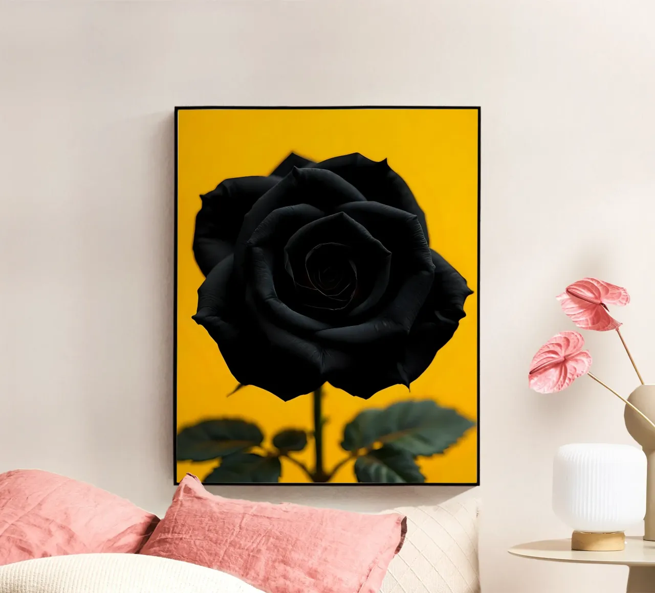 Rosa_nera_05 plexiglass da Farb- und Blütenzauber by LK