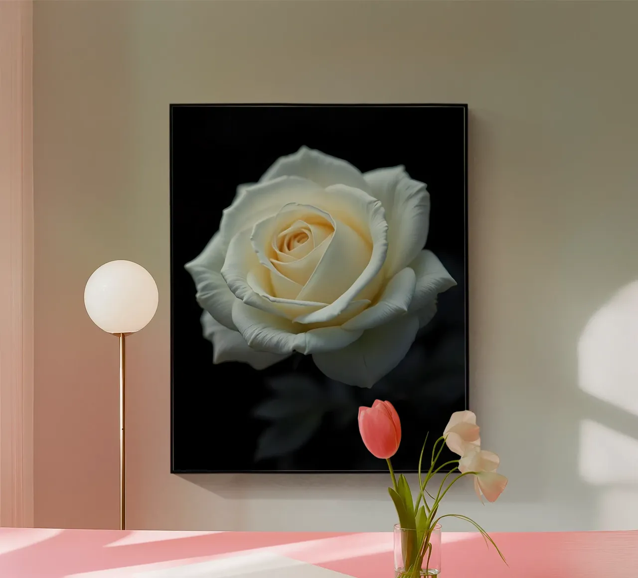 Rosa_bianca_01 plexiglass da Farb- und Blütenzauber by LK