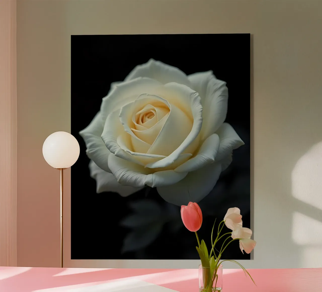 Rosa_bianca_01 plexiglass da Farb- und Blütenzauber by LK