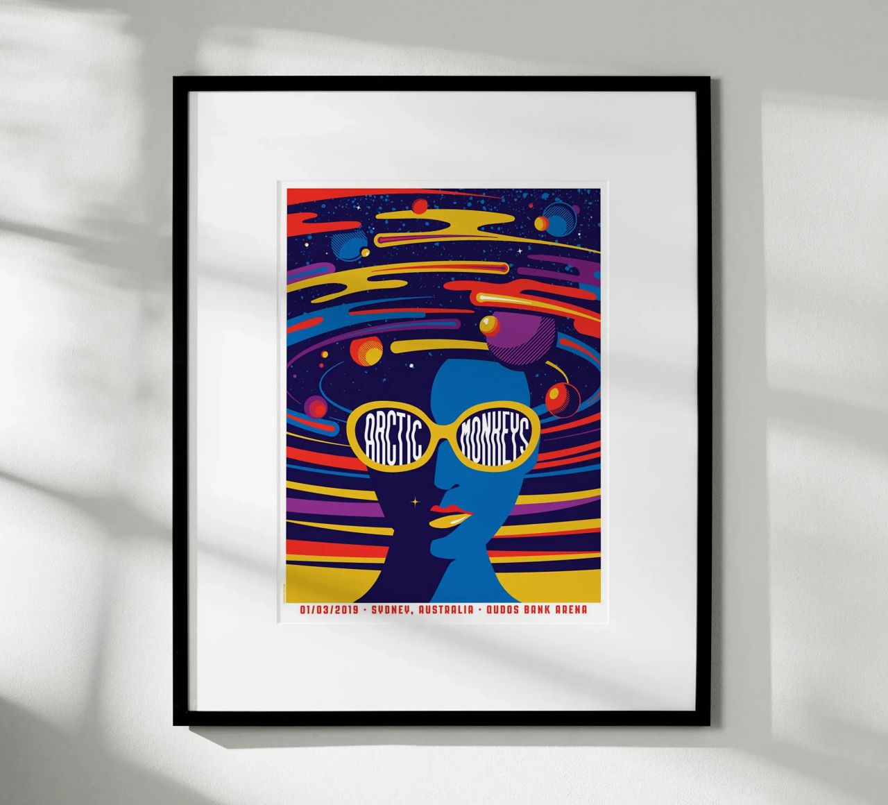 Artick Monkey Tour Konzert Poster von Music Life