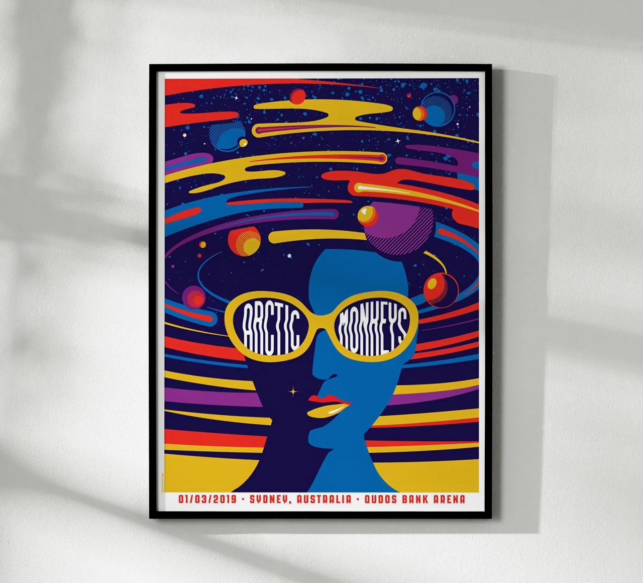 Artick Monkey Tour Konzert Poster von Music Life