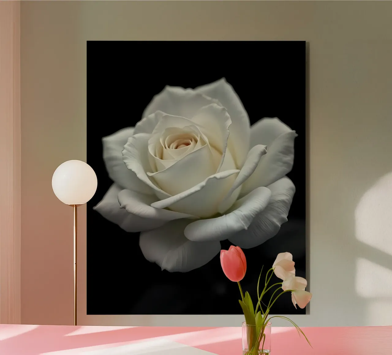 Rosa_bianca_04 alluminio dibond da Farb- und Blütenzauber by LK