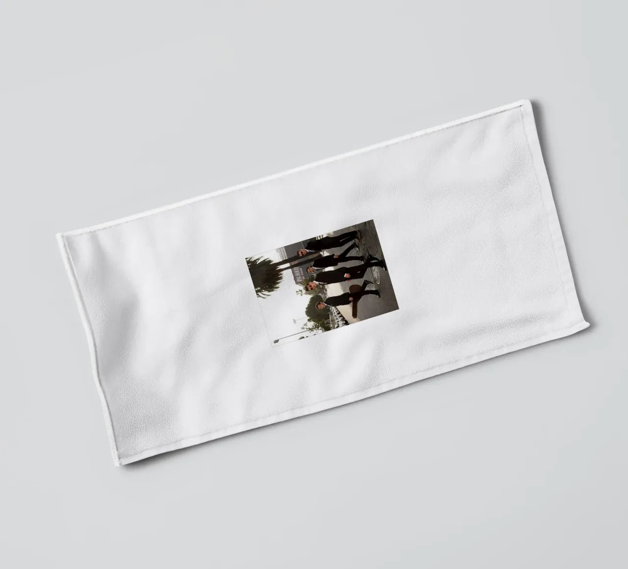 Band Photo - Artic Monkey towel by Music Life