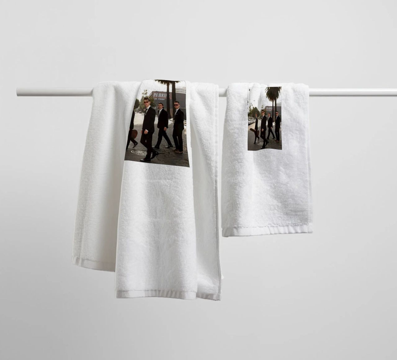 Photo du groupe - Artic Monkey serviette de bain de Music Life