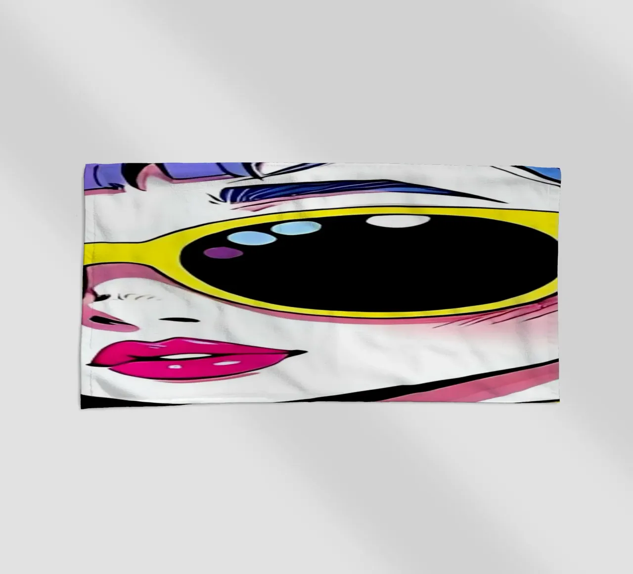 Style_C_3 beach towel by AI-Portraits by LK