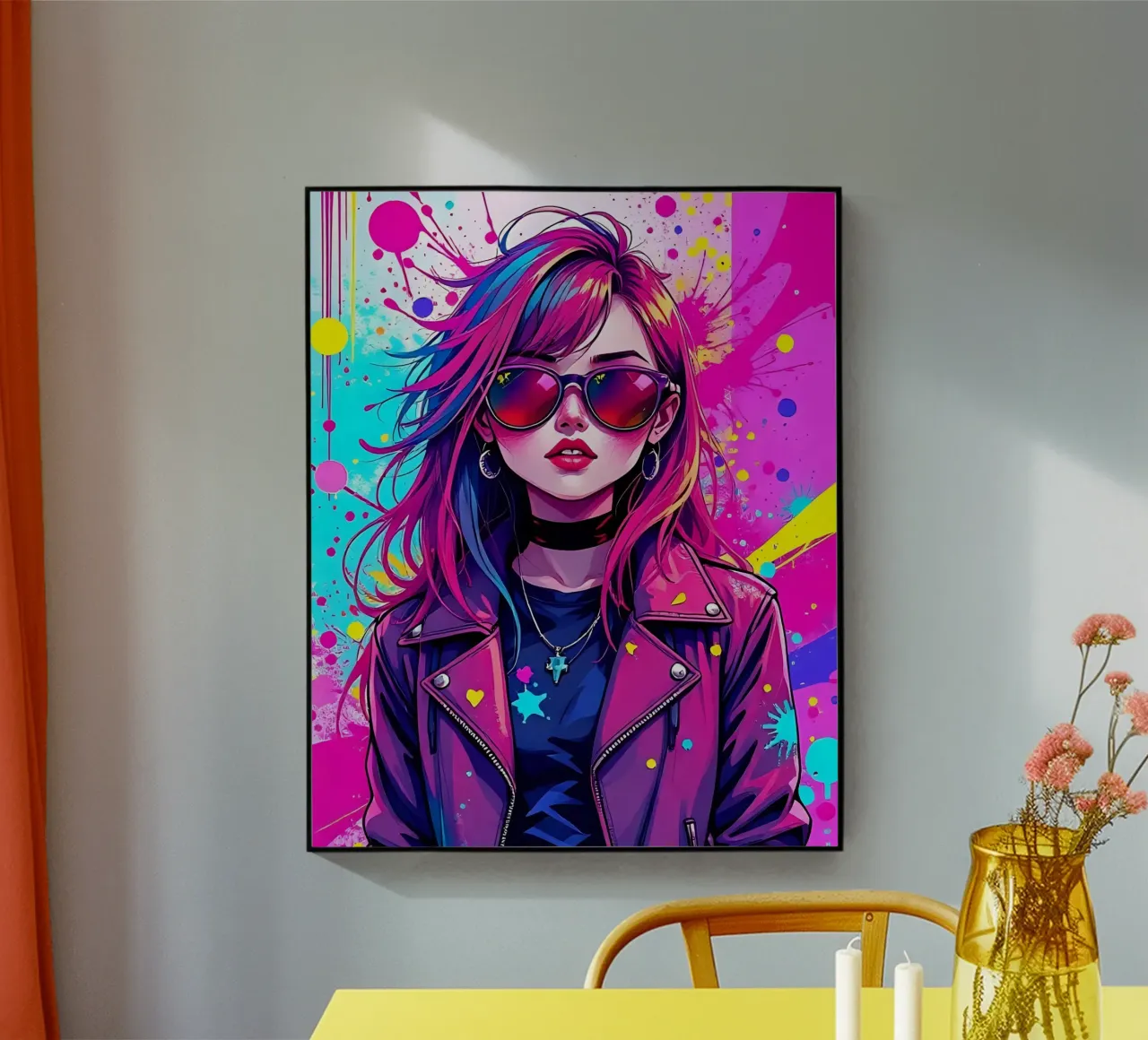 Stile_C_4 plexiglass da AI-Portraits by LK