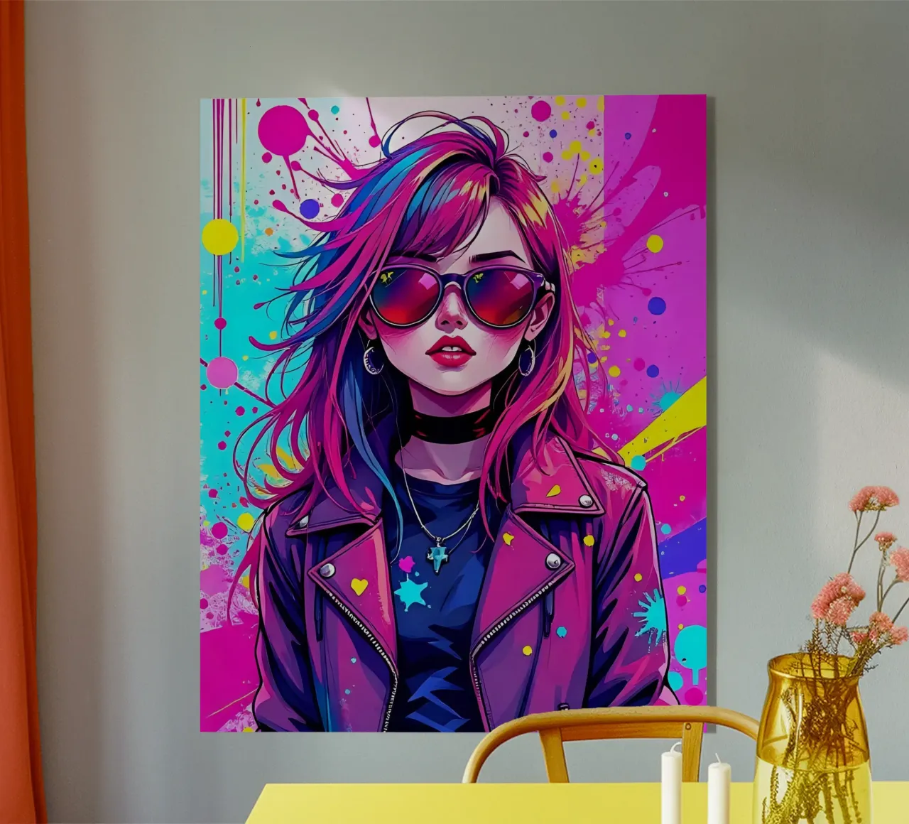 Stile_C_4 plexiglass da AI-Portraits by LK