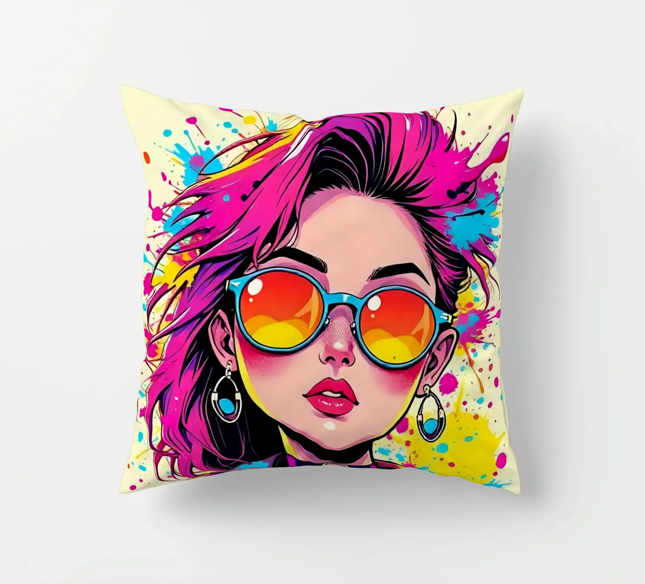 Stile_C_5 cuscino da AI-Portraits by LK