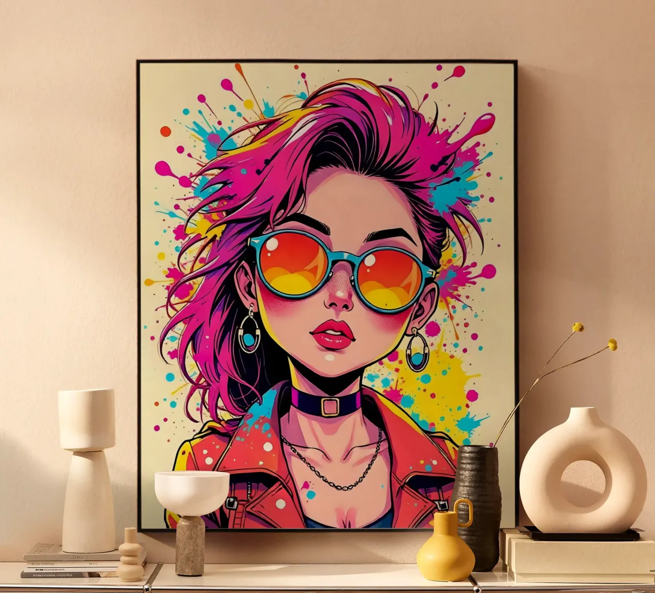 Stile_C_5 plexiglass da AI-Portraits by LK