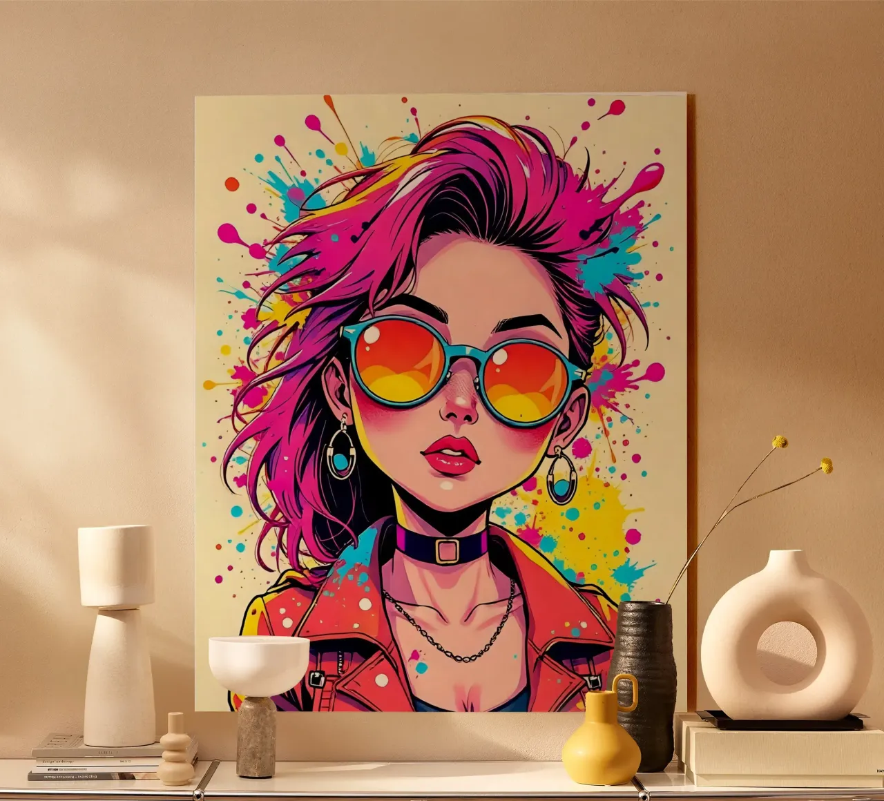 Stile_C_5 plexiglass da AI-Portraits by LK