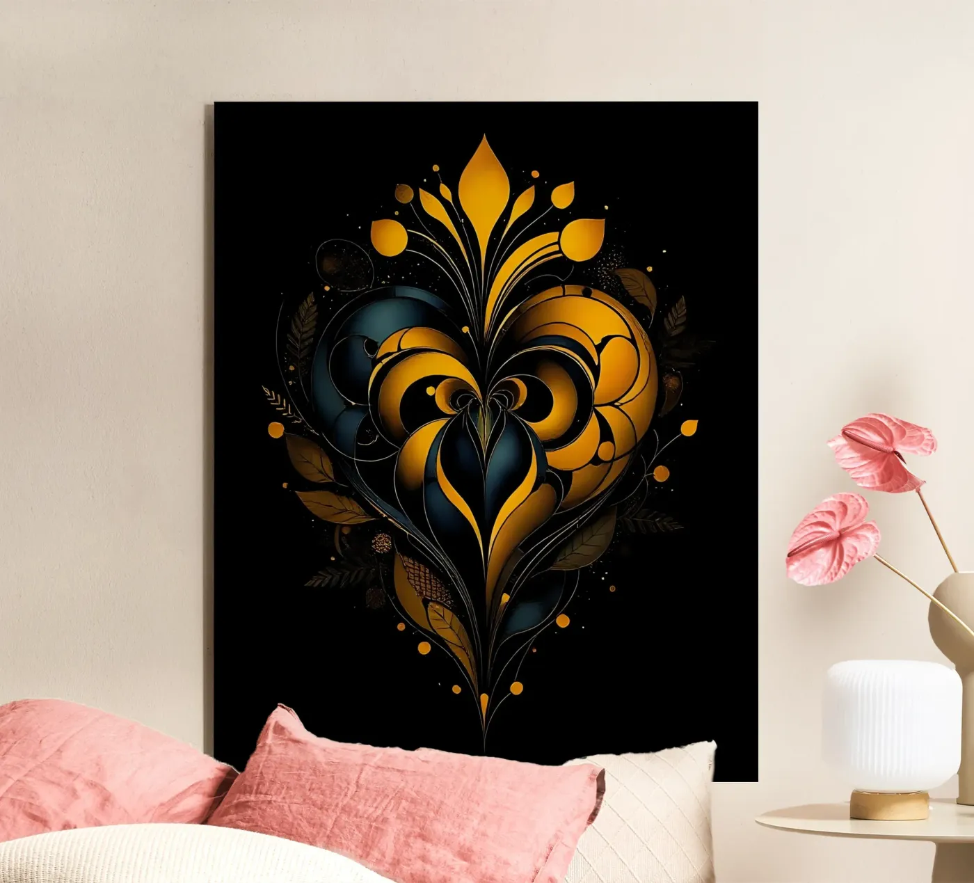 Heart_1 pannello forex da schwarz-gelb by LK