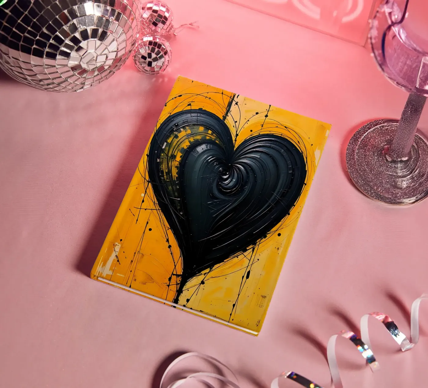 Heart_2 notebook by schwarz-gelb by LK