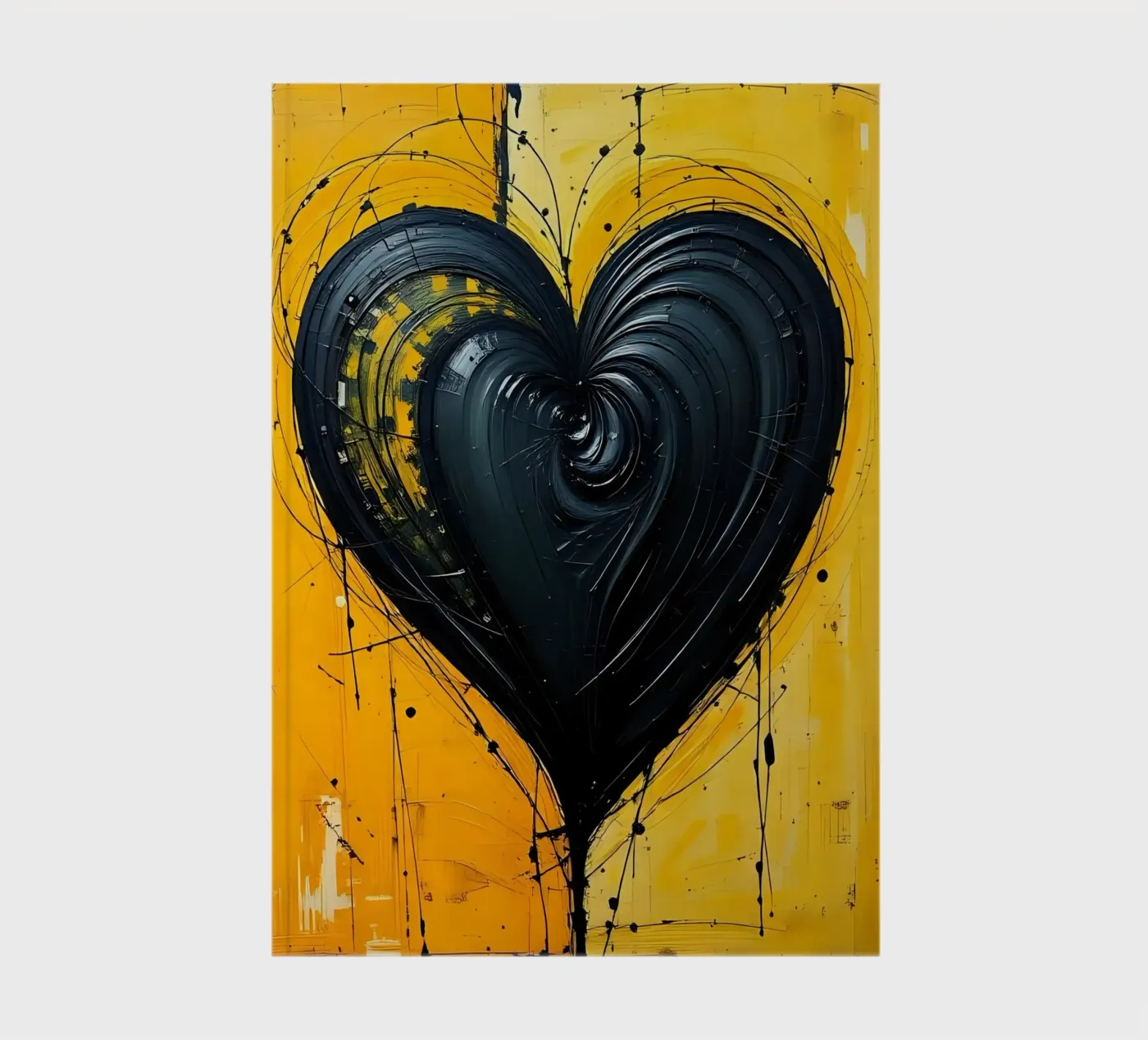 Heart_2 notebook by schwarz-gelb by LK