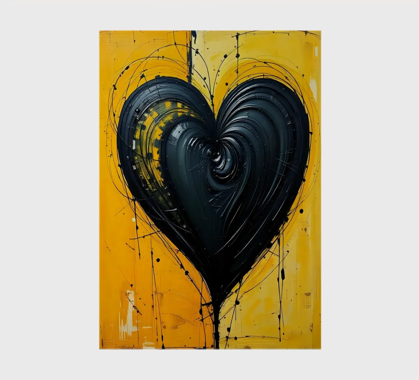 Heart_2 notebook by schwarz-gelb by LK