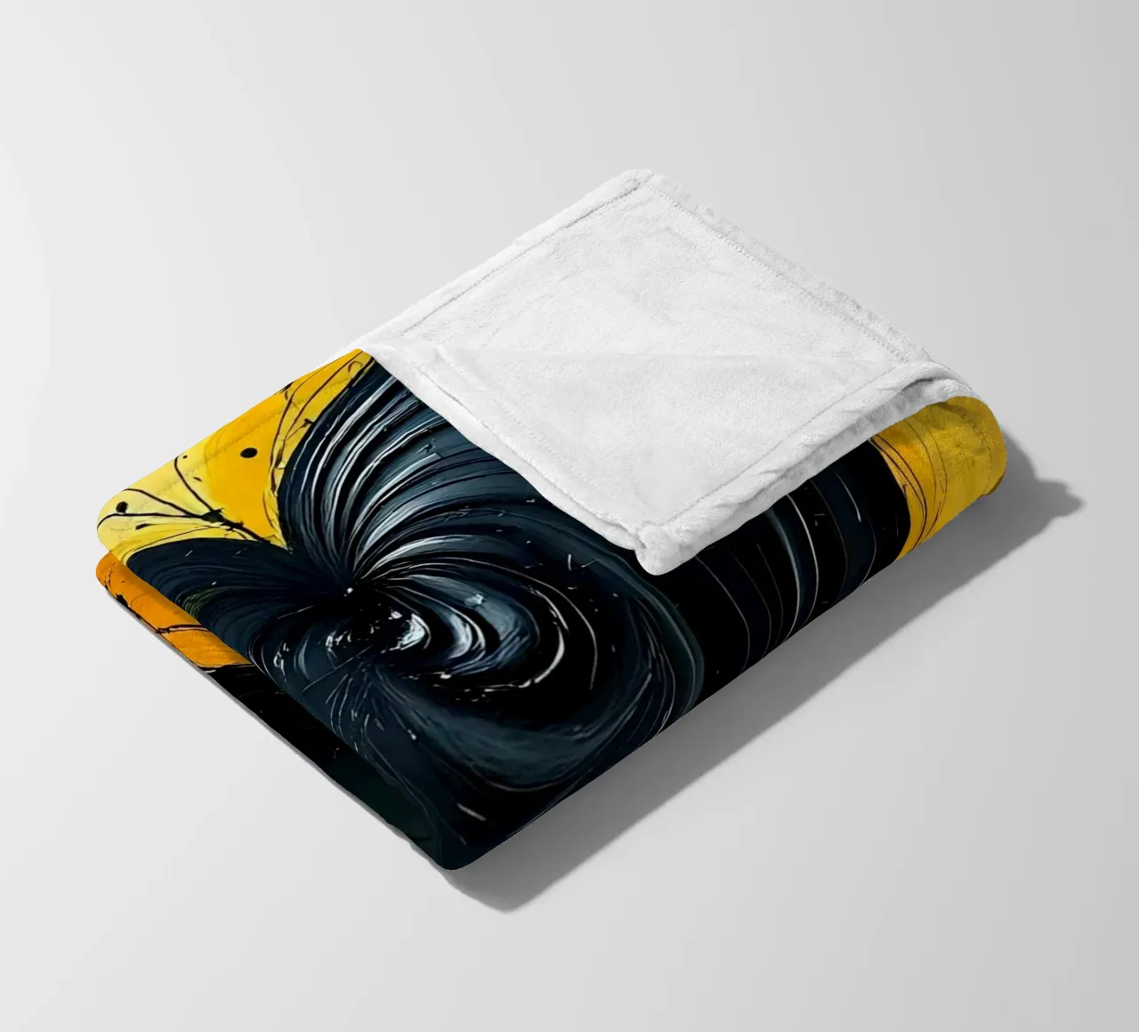 Cuore_2 coperta in pile da schwarz-gelb by LK