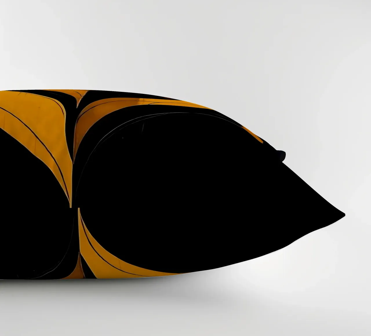 Cuore_3 cuscino da schwarz-gelb by LK