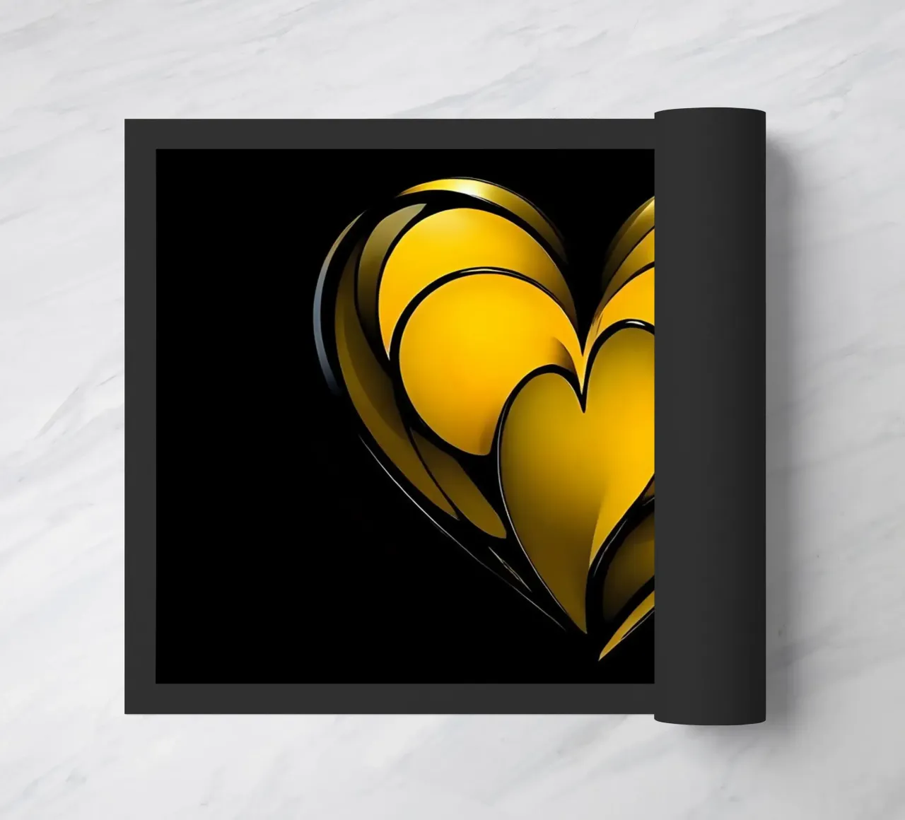 Cuore_4 zerbino da schwarz-gelb by LK