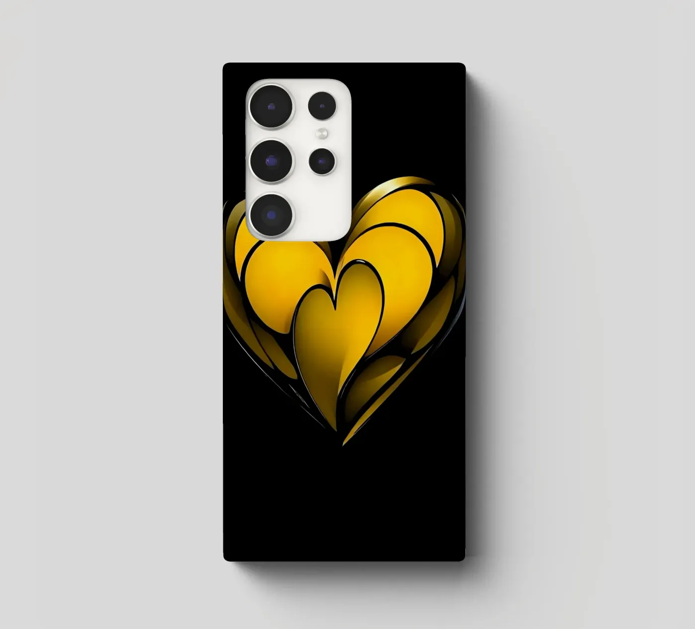 Cuore_4 cover samsung da schwarz-gelb by LK