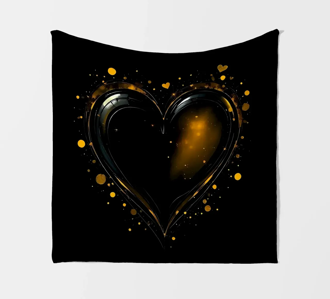 Cuore_5 coperta in pile da schwarz-gelb by LK