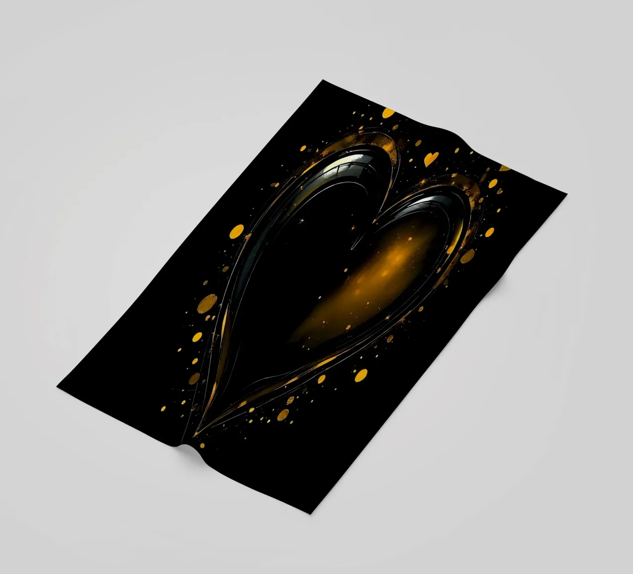 Cuore_5 telo mare da schwarz-gelb by LK