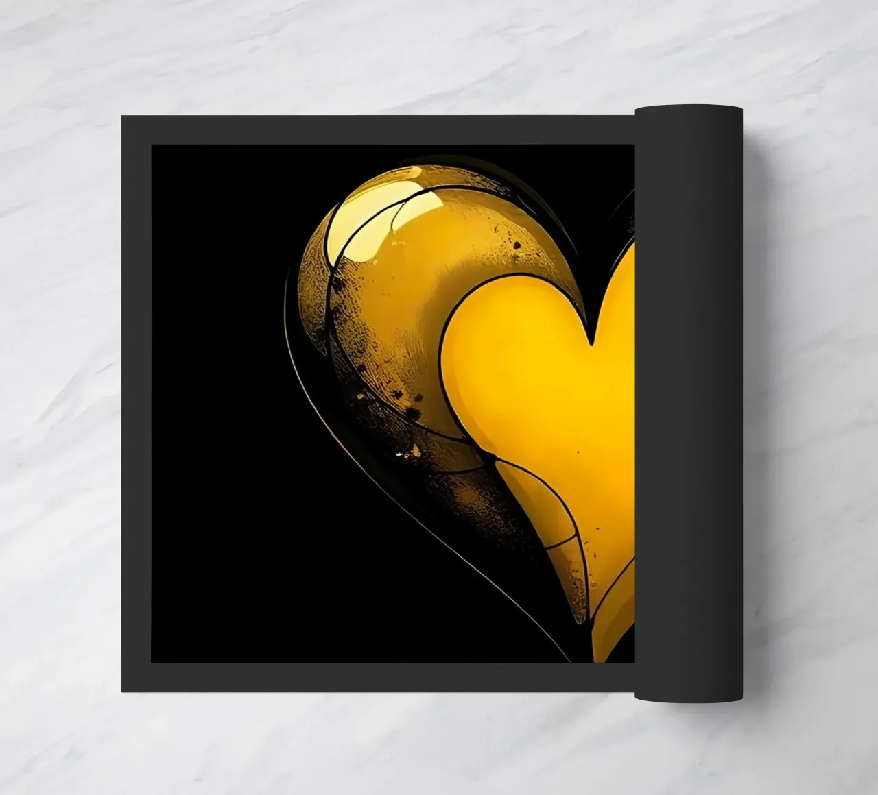 Cuore_6 zerbino da schwarz-gelb by LK