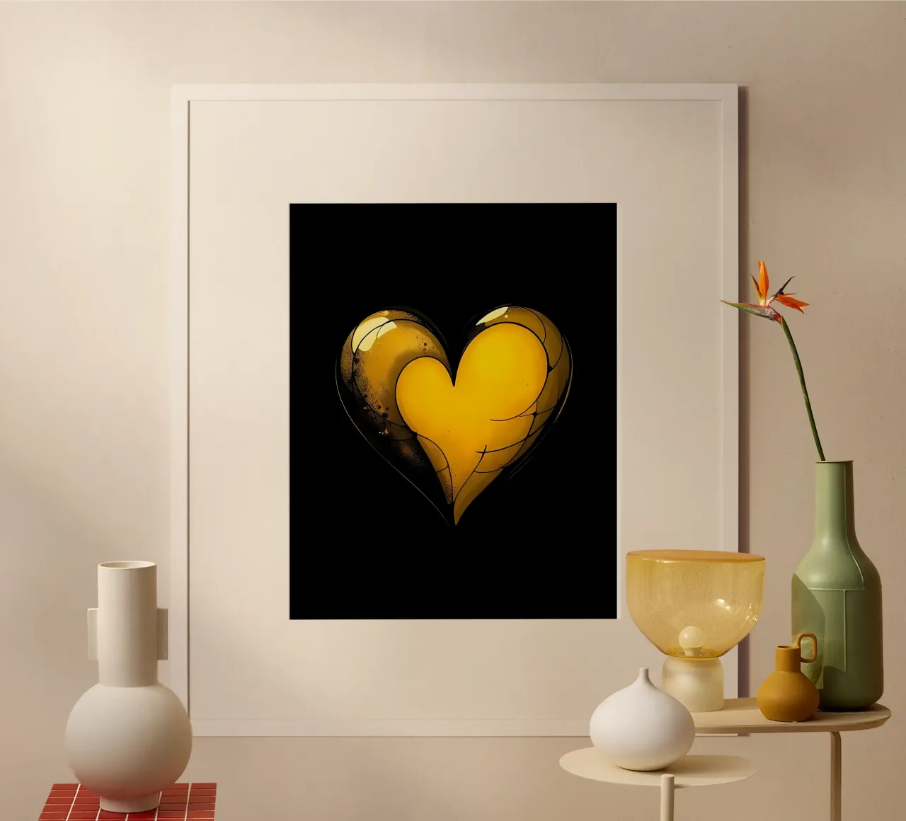 Cuore_6 poster da schwarz-gelb by LK