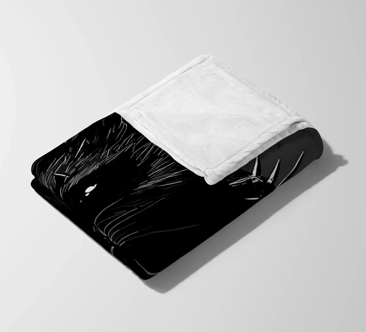 Coniglietto gotico - Eleganza dark nella foresta coperta in pile da pixelbull - medieval art and more