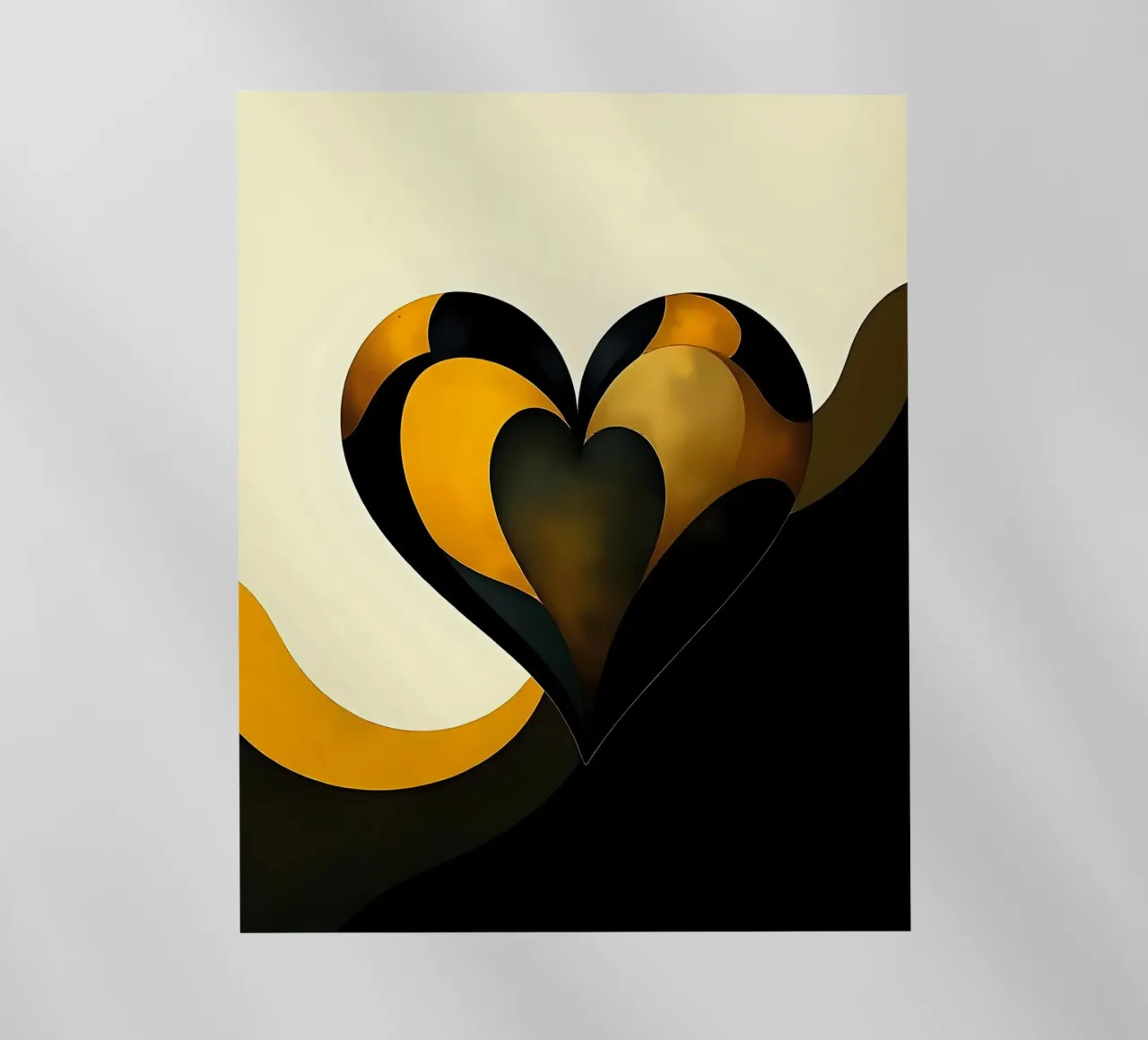 Cuore_7 pellicola backlit da schwarz-gelb by LK