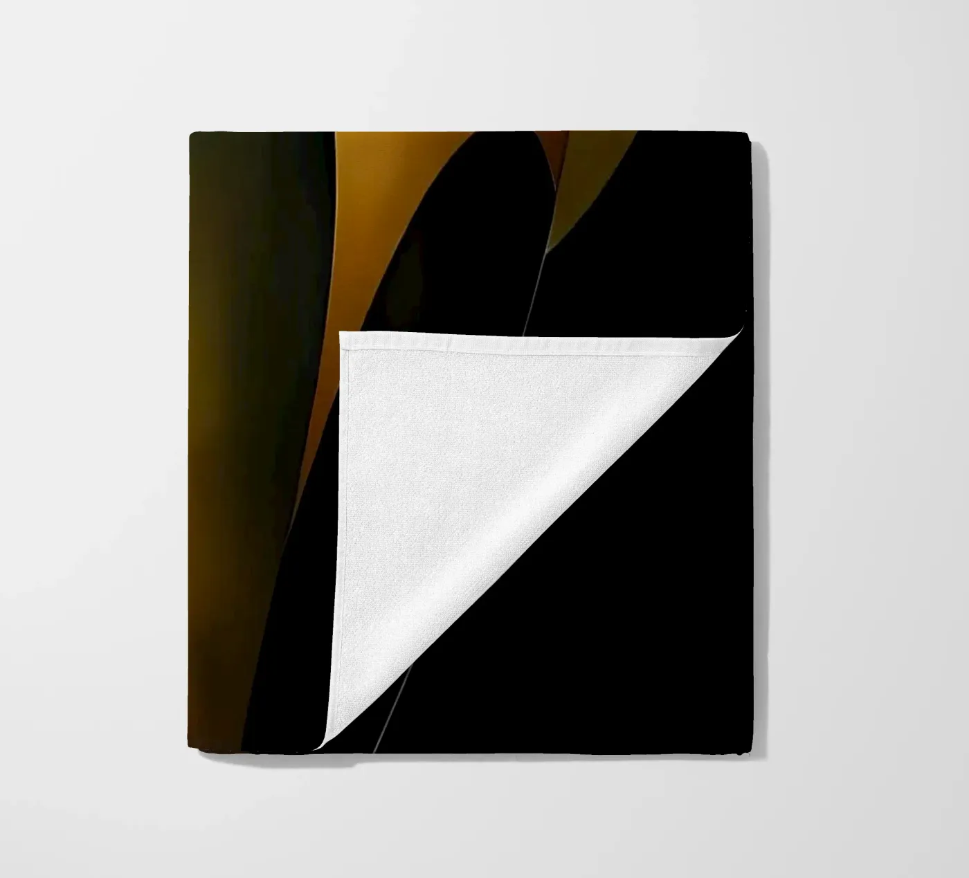 Hart_7 strandhanddoek van schwarz-gelb by LK