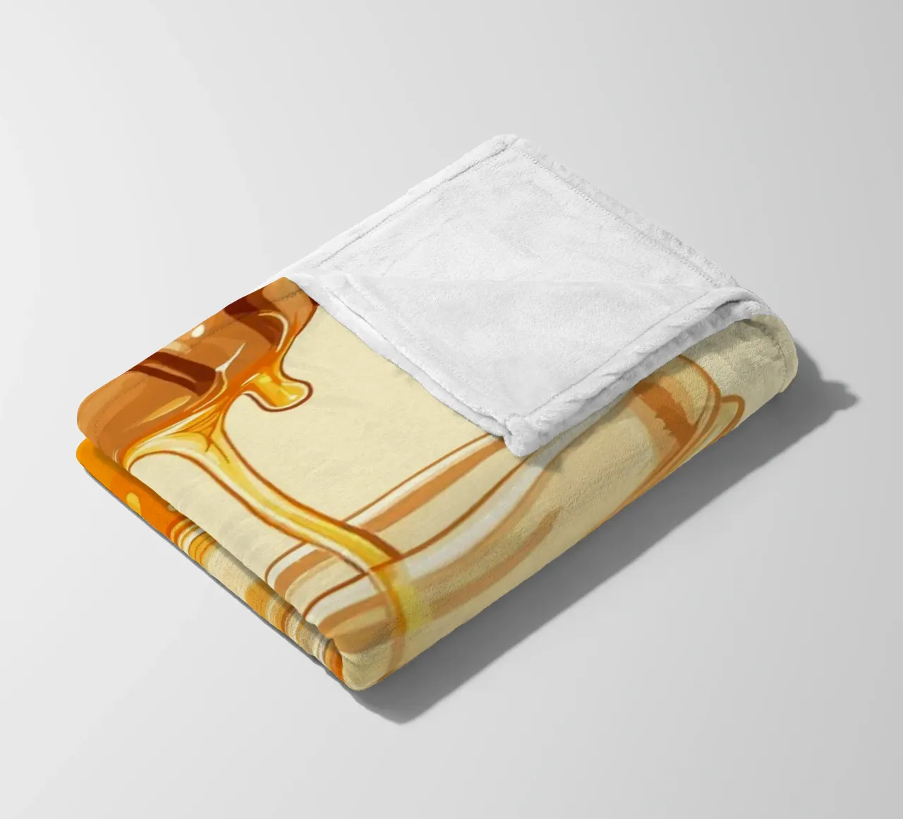 Honey dreams - Honeycore with lavender & bees fleece blanket by pixelbull - medieval art and more
