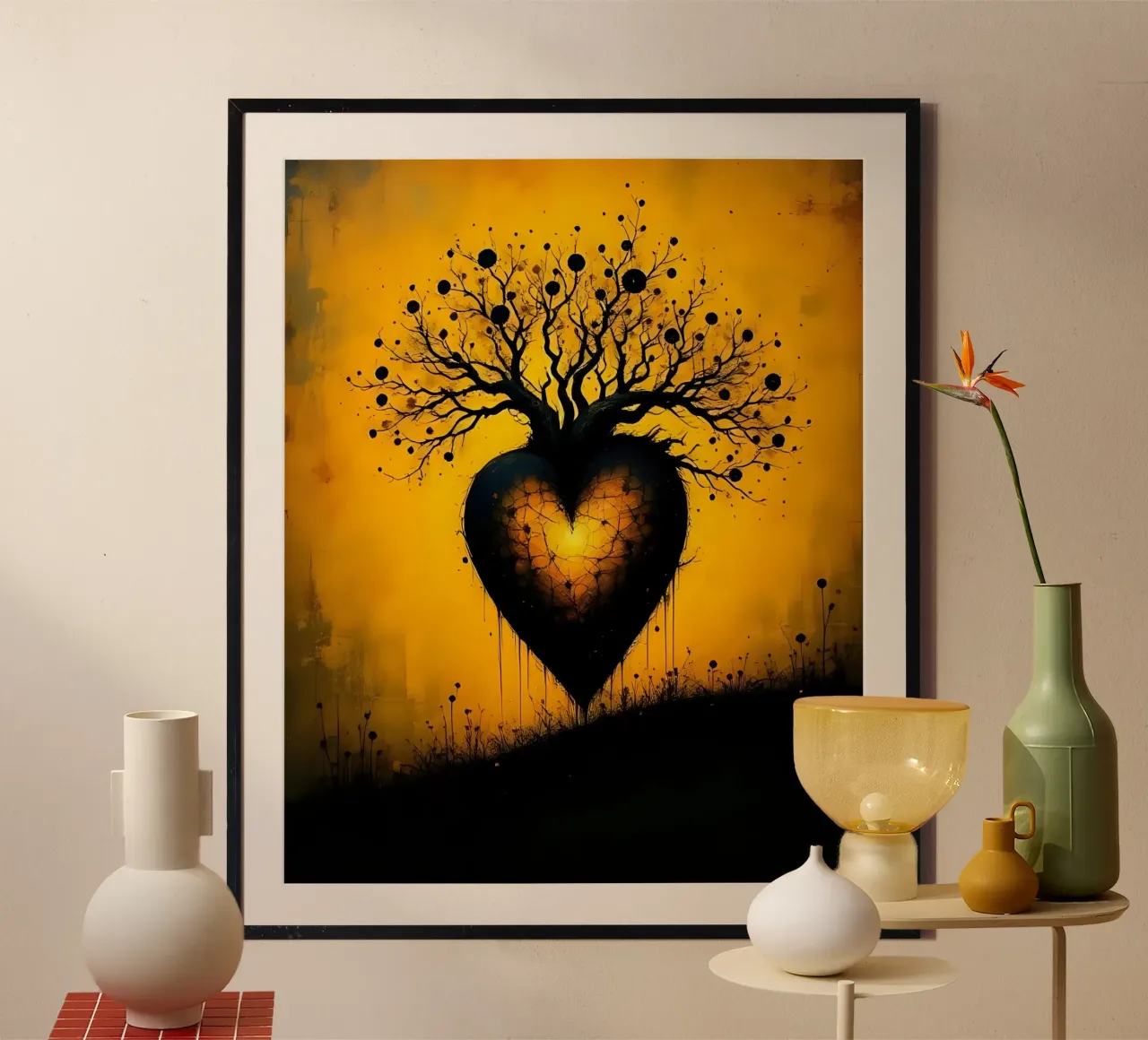 Cuore_8 poster da schwarz-gelb by LK