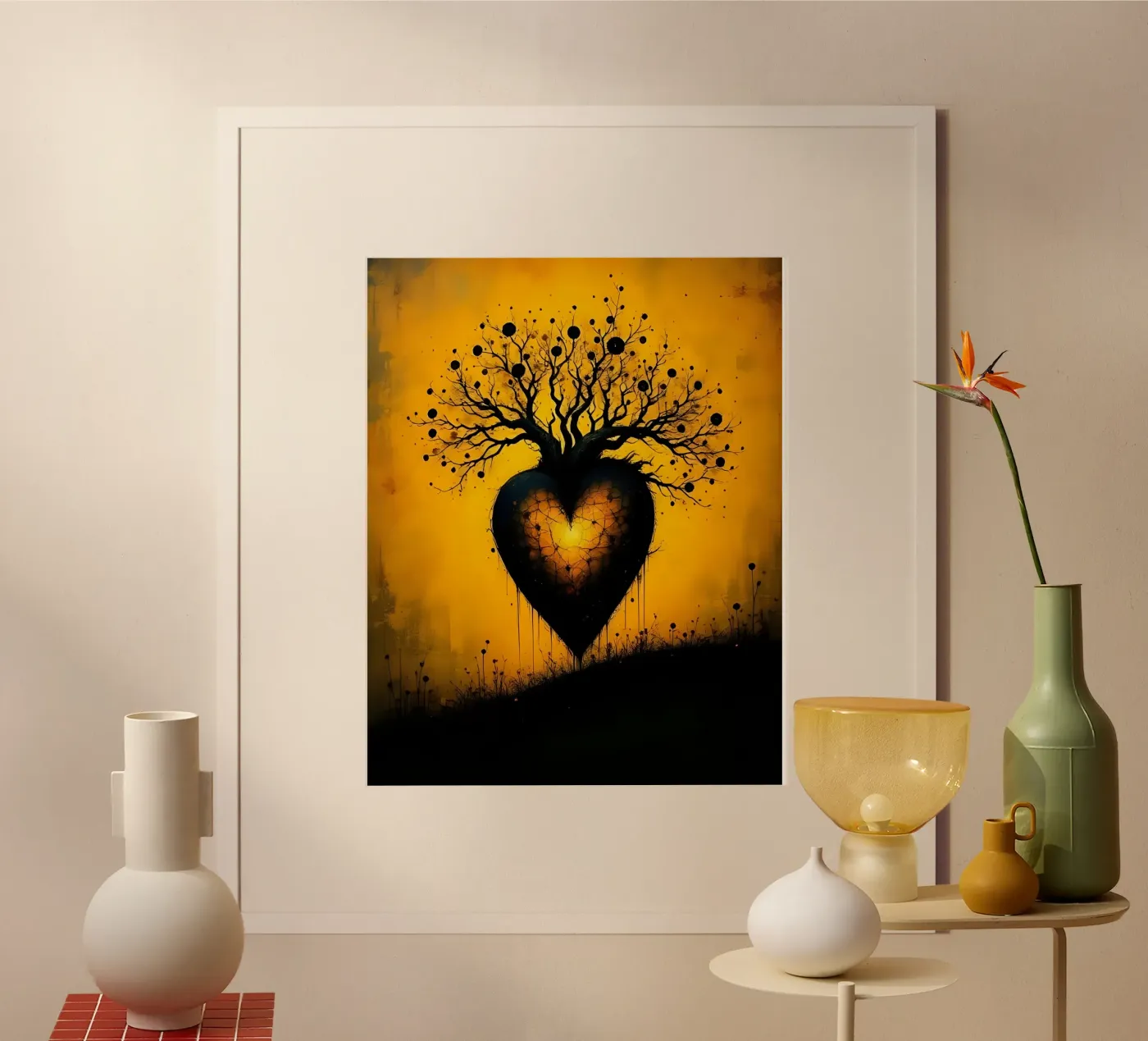 Cuore_8 poster da schwarz-gelb by LK