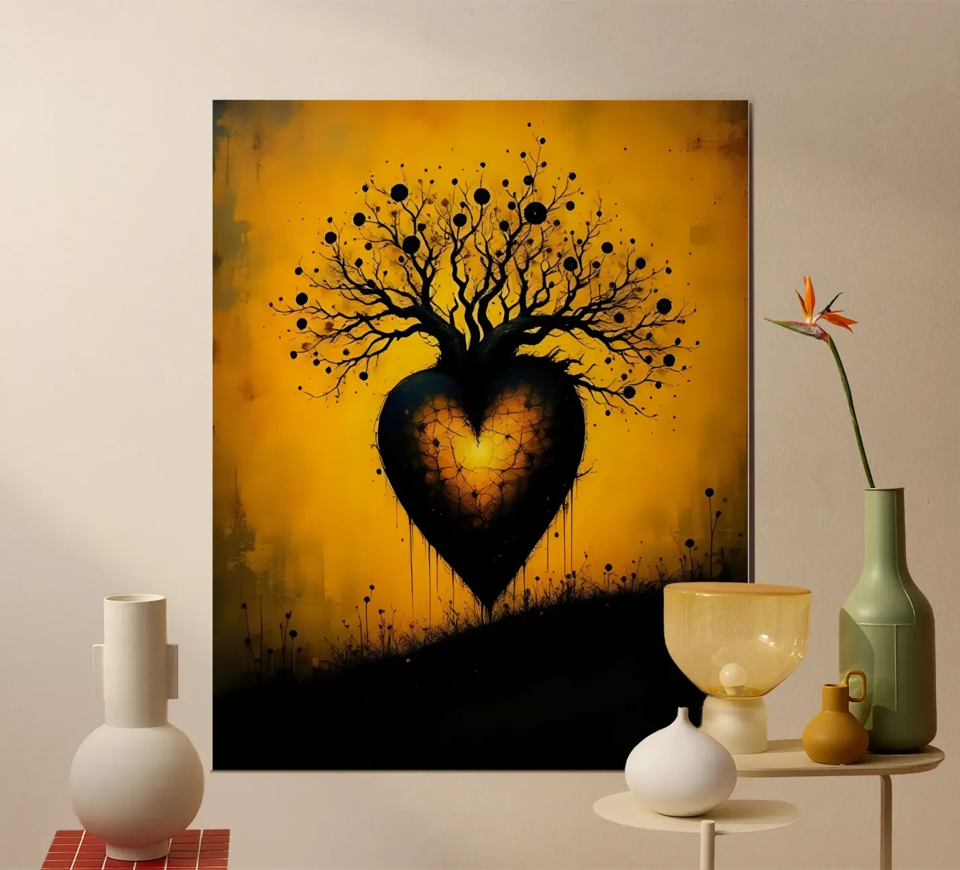 Cuore_8 poster da schwarz-gelb by LK