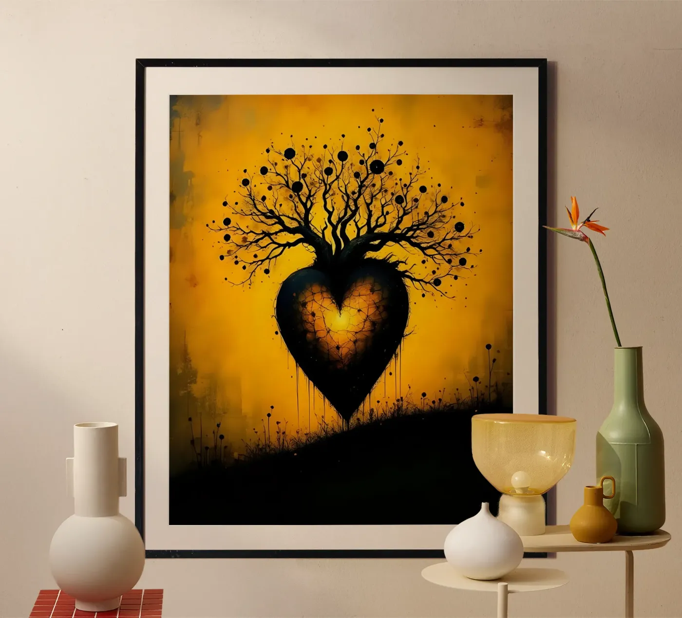 Cuore_8 poster da schwarz-gelb by LK