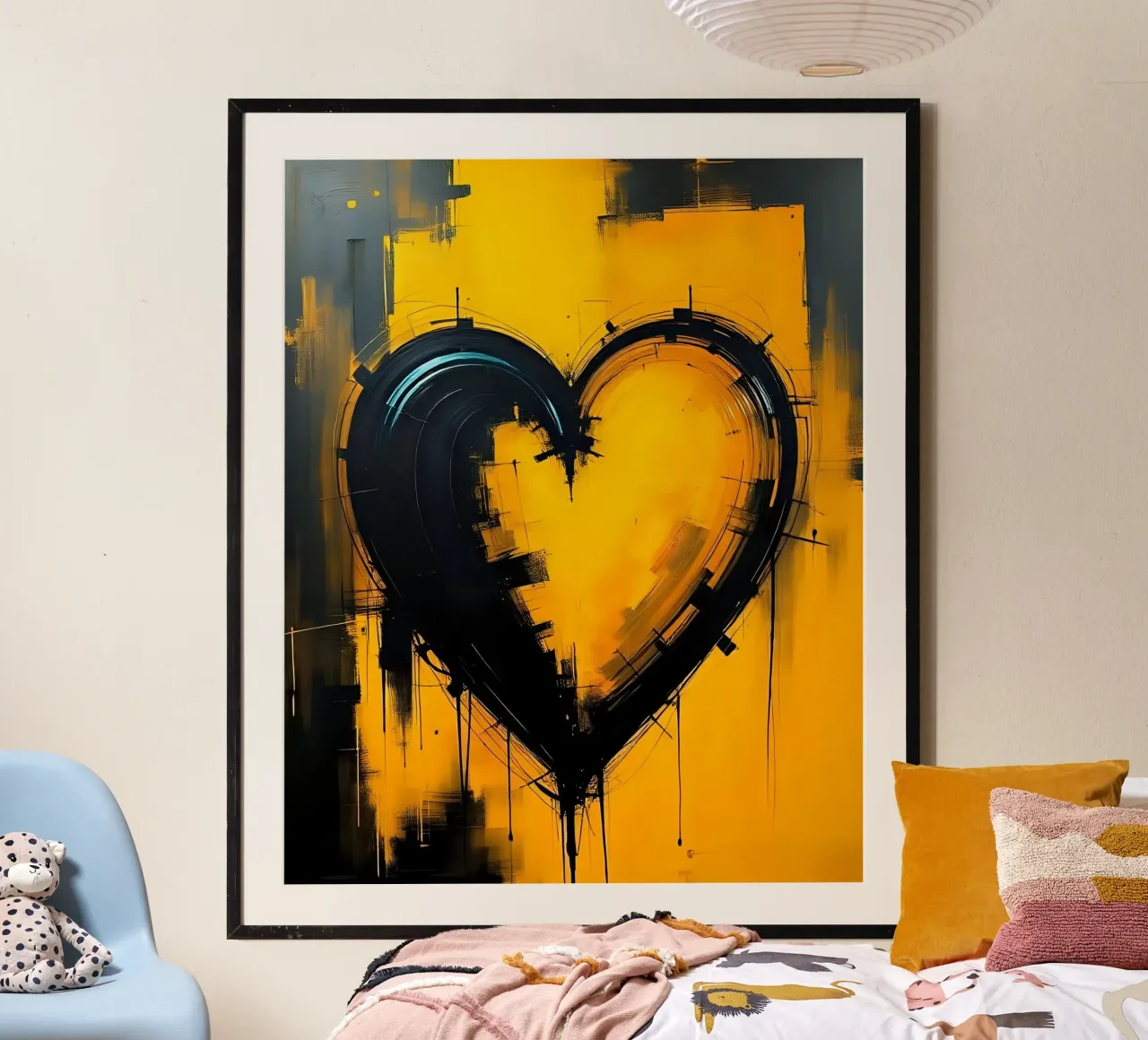 Cuore_9 poster da schwarz-gelb by LK