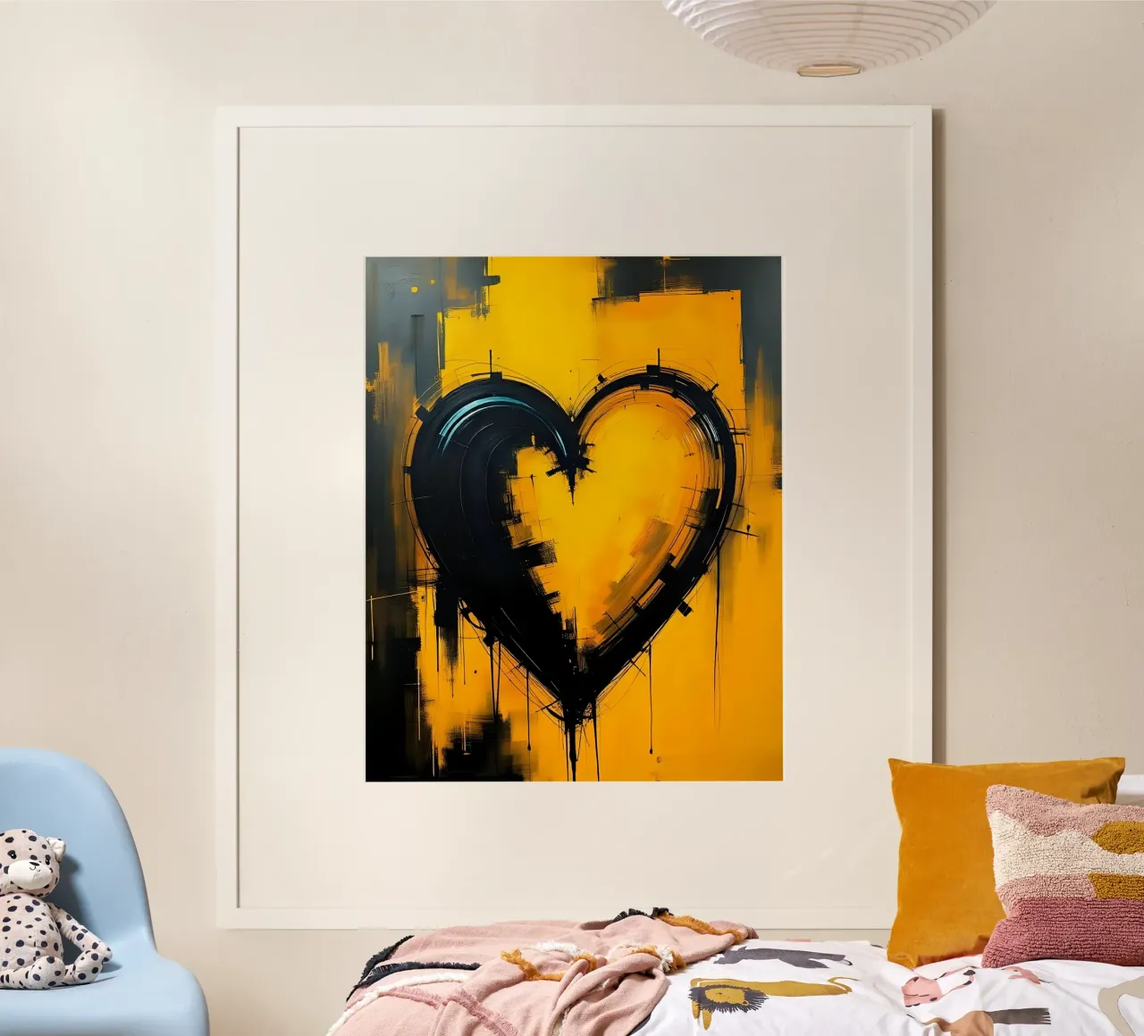 Cuore_9 poster da schwarz-gelb by LK