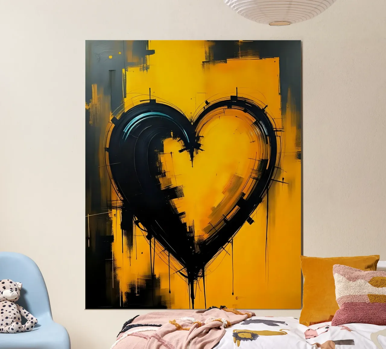 Cuore_9 poster da schwarz-gelb by LK