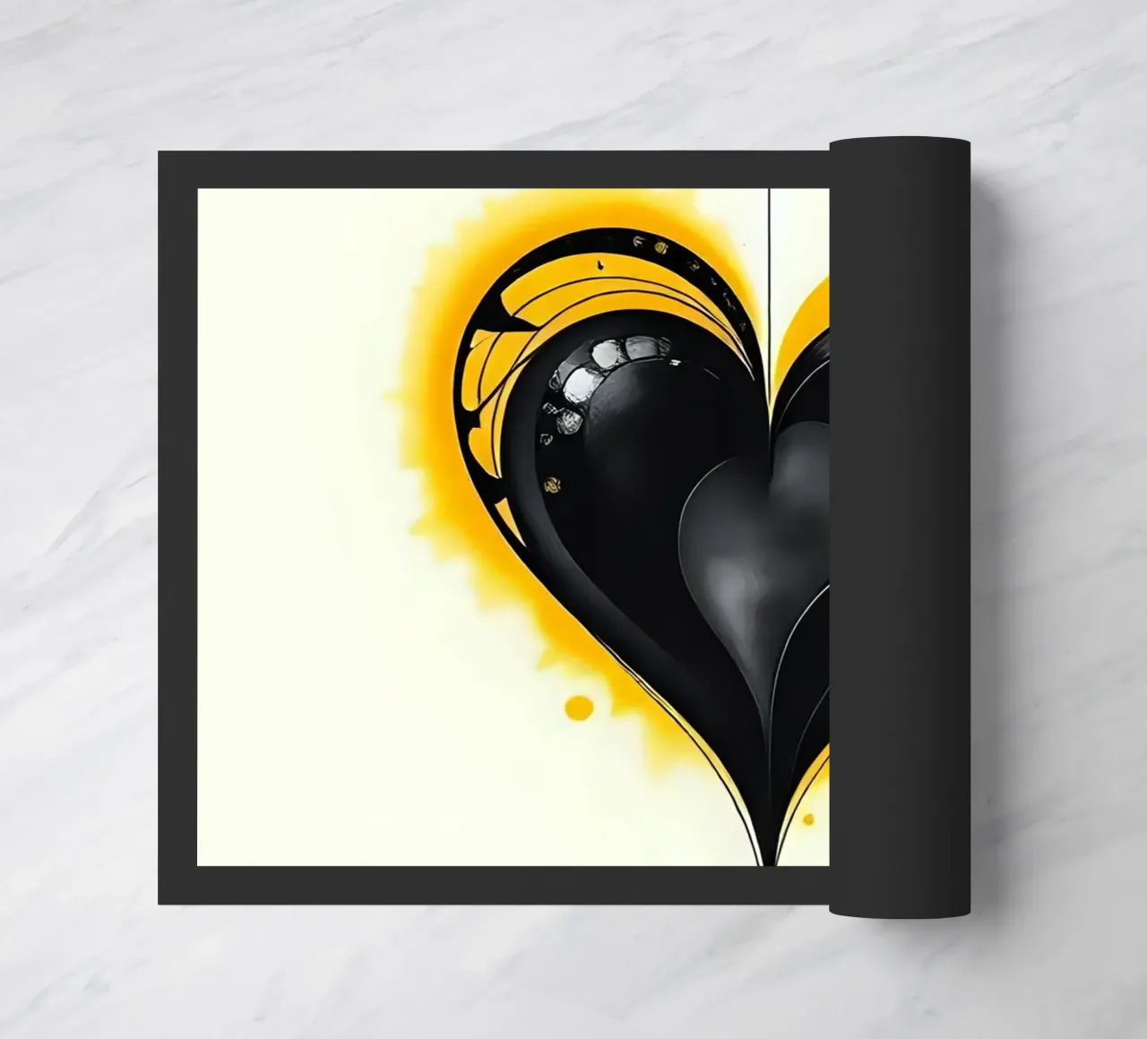 Cuore_10 zerbino da schwarz-gelb by LK