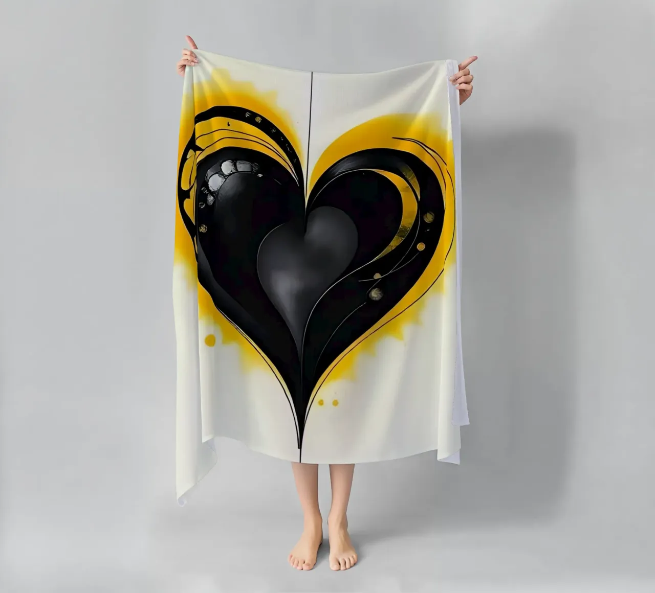 Cuore_10 telo mare da schwarz-gelb by LK