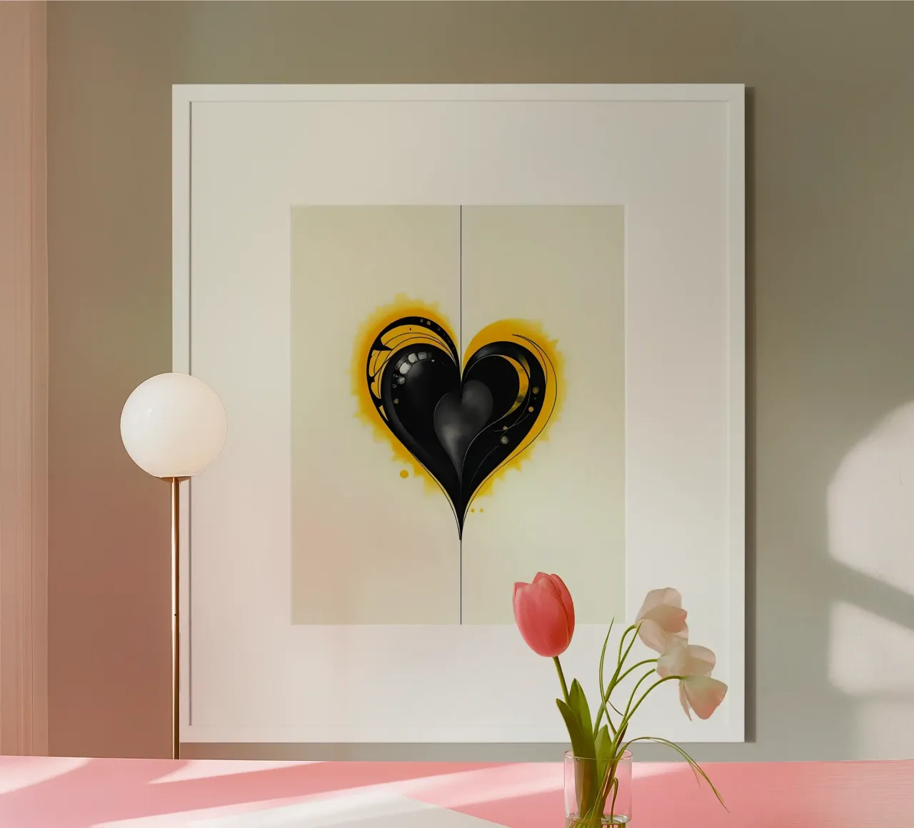 Cuore_10 poster da schwarz-gelb by LK