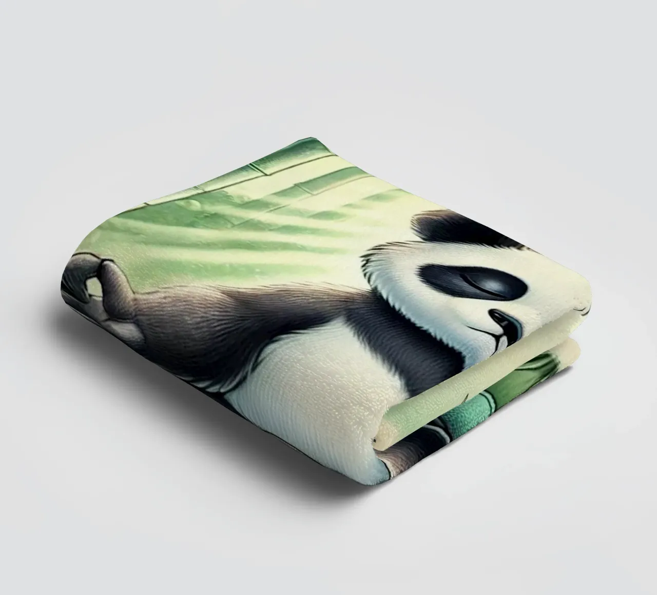 Panda Yogi Serenity asciugamano da bagno da FluffyToons